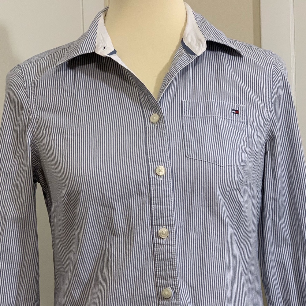 Tommy Hilfiger Button Up Blouse - Picture 3 of 8